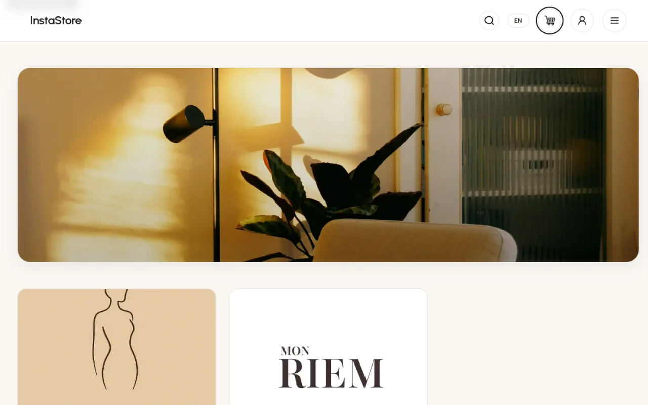 Instastore - Full Custom E-Commerce Architecture