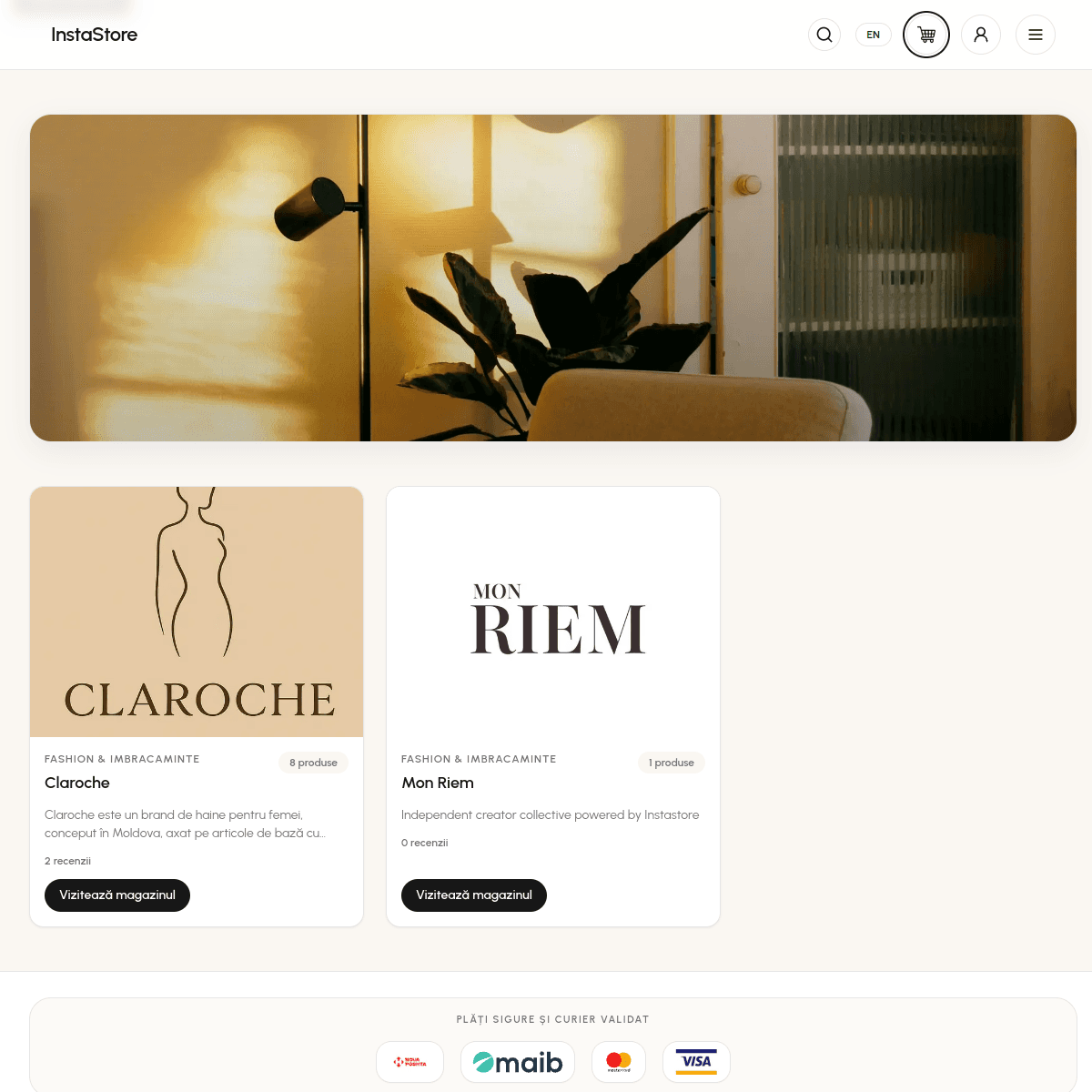 Instastore.md Marketplace